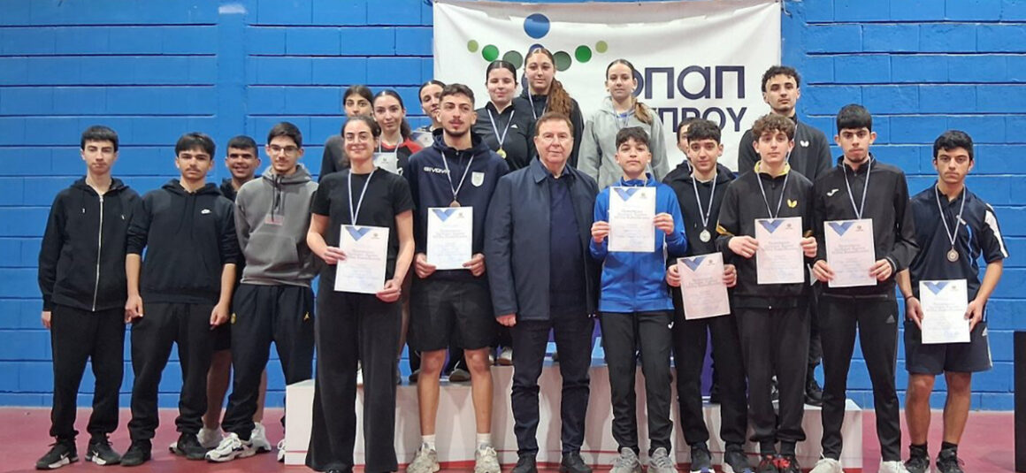 ΠΑΓΚΥΠΡΙΟΙ ΣΧΟΛΙΚΟΙ ΑΓΩΝΕΣ ΕΠΙΤΡΑΠΕΖΙΑΣ ΑΝΤΙΣΦΑΙΡΙΣΗΣ – 26/2/2026 ΠΑΓΚΥΠΡΙΟΙ ΣΧΟΛΙΚΟΙ ΑΓΩΝΕΣ ΕΠΙΤΡΑΠΕΖΙΑΣ ΑΝΤΙΣΦΑΙΡΙΣΗΣ – 26/2/2026